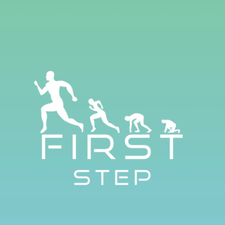 Ośrodek Rehabilitacji First step- pierwszy krok do sprawności – logo